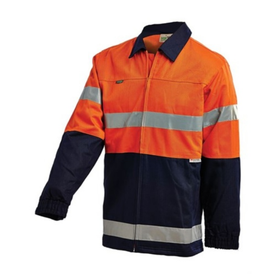 Picture of WORKIT HI-VIS 2 TONE COTTON DRILL TAPED JACKET